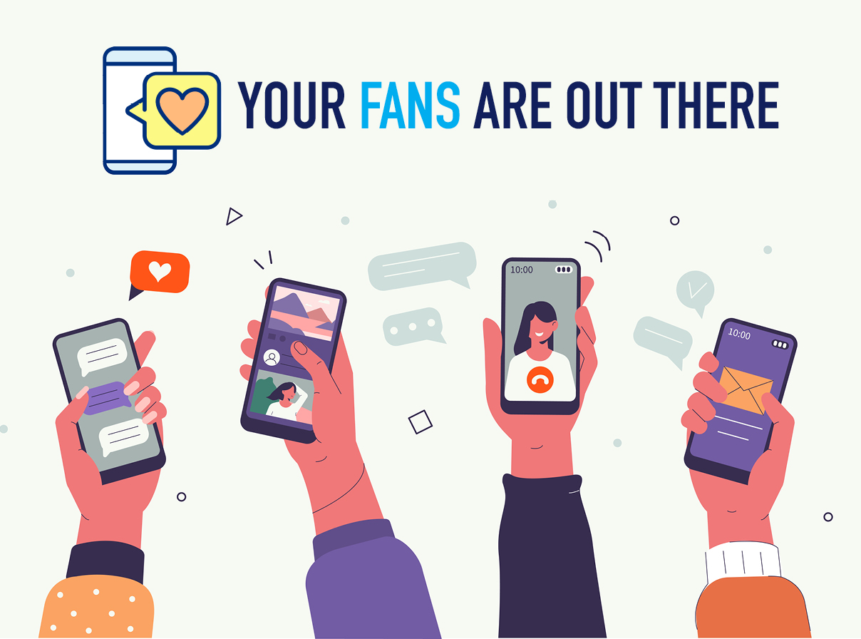 Brand fans on social media